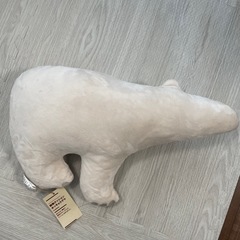 無印良品 ホッキョクグマ クッション 未使用の画像