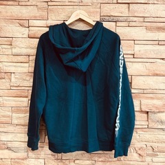 美品 メンズUnder Armour ブラック パーカー M UNDER ARMOUR ジップアップパーカーの画像