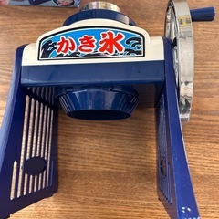 かき氷器　氷屋さん