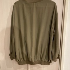 薄手アウター　M カーキの画像