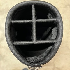 早いもの勝ち！美品！ RIVIERA ゴルフバッグ キャディバッグ ブラック の画像