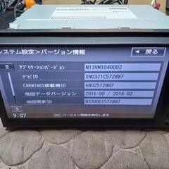 ニッサン純正メモリーナビ　7インチワイドの画像