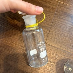 薬瓶　ガラス瓶　実験器具　理科ガラス器具　透明　IWAKI 日本製30本セットの画像