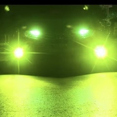 【未使用品】H7 LED フォグランプ　
レモンイエローの画像