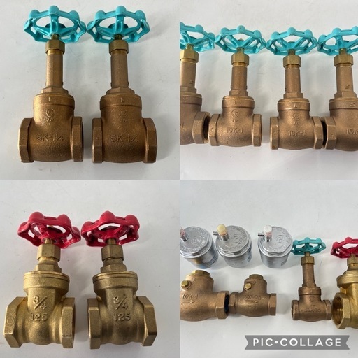【未使用】KITZ バルブ　材料 まとめて
