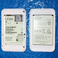値下げ🔴値下 モバイルWi-FiルーターDocomo HW-02Gクレードル付きの画像