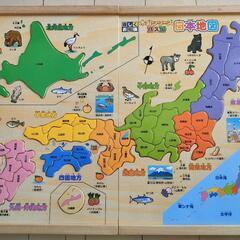 学研　木製　日本地図パズルの画像