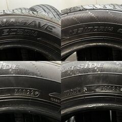 DUNLOP ENASAVE EC204 165/70R14 14インチ 夏タイヤ 4本 22～23年製 マーチ ポルテ スペイド ヴィッツ ベルタ等　(MTO417)クレジットカード QRコード決済可能の画像