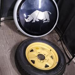 値下げしました！　◇まとめ売り◇ 【ジムニー/Jimny】 アルミホイール/スペアタイヤ/ハイリフトジャッキ等の画像