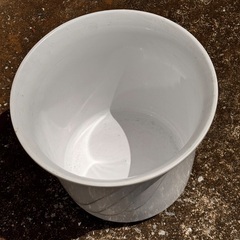 白色陶器鉢の画像
