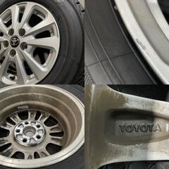 タイヤ新品 バランス済 YK iG52C 195/65R15 スタッドレス【トヨタ 80ヴォクシー/ノア 純正ホイール 15インチ 6J5HPCD114.3+50】23年 MTJ731クレジットカード QRコード決済可能の画像