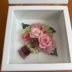 お花の写真入れの画像