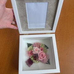 お花の写真入れの画像