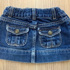 babyGAP デニムスカートの画像