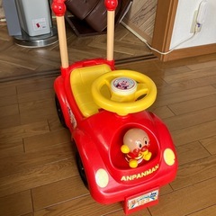 アンパンマン　手押車　おもちゃ入れの画像