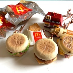 マクドナルド　フードストラップキーホルダー　ハッピーセット　2