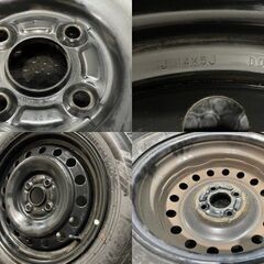 【YK iG60 165/65R14】スタッドレス【スチールホイール 14インチ 5J4HPCD100+35】ハブ径54mm 23年製 バリ溝 ルーミー タンク等　(MTJ734)クレジットカード QRコード決済可能の画像