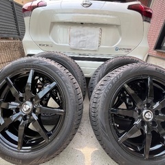 P15型キックス用スタッドレス&アルミホイール