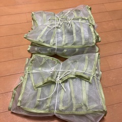 折り畳み式衣類収納ボックス メッシュタイプ　９個の画像