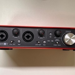 オーディオインターフェースの画像