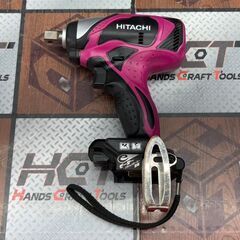 【中古】ハイコーキ HiKOKI 日立工機 WR18DBDL コードレスインパクトレンチ ケース付きの画像