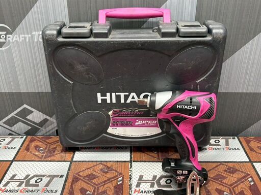 値下げしました！【中古】ハイコーキ HiKOKI 日立工機 WR18DBDL コードレスインパクトレンチ ケース付き