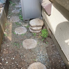庭石あげます　もらって下さい　処分に困ってますの画像