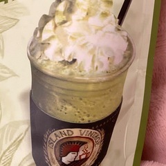 未開封 抹茶ラテの粉 396.8g グリーンティーラテ Island vintage coffeeの画像