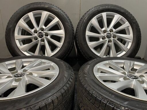 中古溝あり‼️ヨコハマスタッドレスセット2019年製215/55R17カムリ等