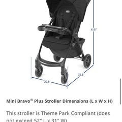【ベビーカー】chicco Mini Bravoの画像