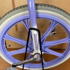 BRIDGESTONE 一輪車 紫 20×1.75インチの画像