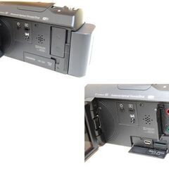 SONY デジタルビデオカメラ HDR-CX675 ハンディカム ブラック 251万画素 32GB バッテリ－2個 動作確認済み 元箱・説明書付き ソニー 札幌市 清田区 平岡の画像