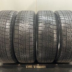 【YOKOHAMA iG70 215/60R17】スタッドレス【TOYOTA 50系エスティマ 純正ホイール17インチ 7J5HPCD114.3+50】21年製 ブラポリ　(KTI283)クレジットカード QRコード決済可能の画像