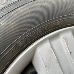 ホンダフィットGD1ノーマルタイヤの画像