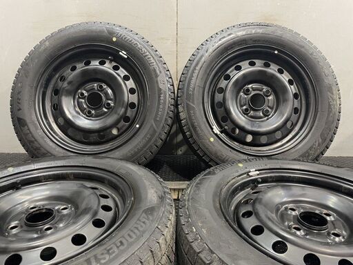 BS BLIZZAK VRX3 165/65R14】スタッドレス【スチールホイール 14インチ