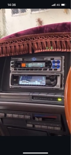 KENWOOD 当時物 当時物KENWOOD DPX-440 ヘッドユニット スペアナ 当時