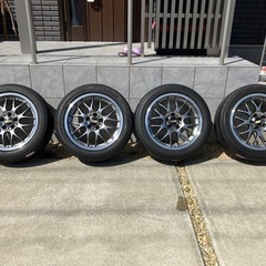 BBSホイール18インチRS-GT 5穴 (ふーたろ。) 宮崎のタイヤ