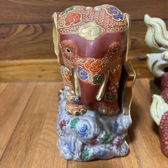 シーサー　象　置き物の画像