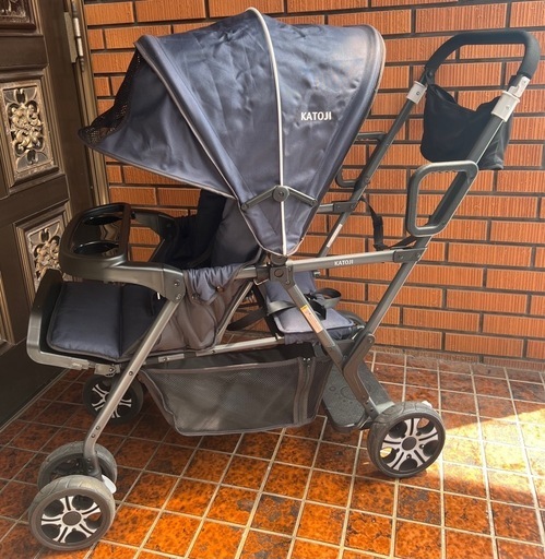 【お取引中】KATOJI 2人乗りベビーカー