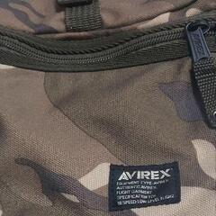 AVIREX迷彩柄ボディバッグの画像