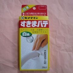 【中古】セメダイン　すきまパテ　ゴキブリ対策に！　不乾性充てん剤