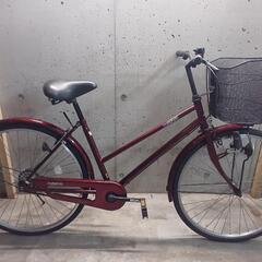 自転車中古　Bell fast　シングル　鍵新品　タイヤ26インチ
