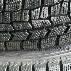 スタッドレスタイヤ ホイールセット 155/65R14 DUNLOP WINTER MAXX VELVA KEVIN ラパン使用 4本セットの画像