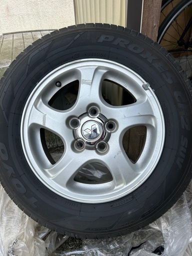 パジェロミニ　ホイールとタイヤ