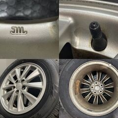 タイヤ新品 24年製 バランス済【TOYO GIZ 195/65R15】スタッドレス【スバル インプレッサ 純正ホイール 15インチ 6J5HPCD100+48】(MTN594)クレジットカード QRコード決済可能の画像