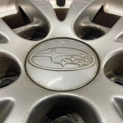 タイヤ新品 24年製 バランス済【TOYO GIZ 195/65R15】スタッドレス【スバル インプレッサ 純正ホイール 15インチ 6J5HPCD100+48】(MTN594)クレジットカード QRコード決済可能の画像