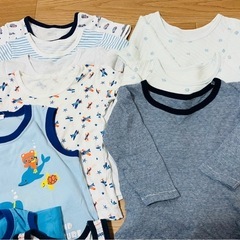 【肌着まとめ売り】12点 3種類 95 子ども服の画像