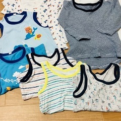 【肌着まとめ売り】12点 3種類 95 子ども服の画像