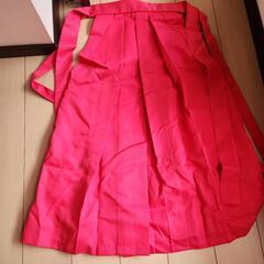 ピンクの花刺繍　袴単品の画像