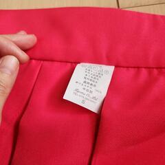 ピンクの花刺繍　袴単品の画像